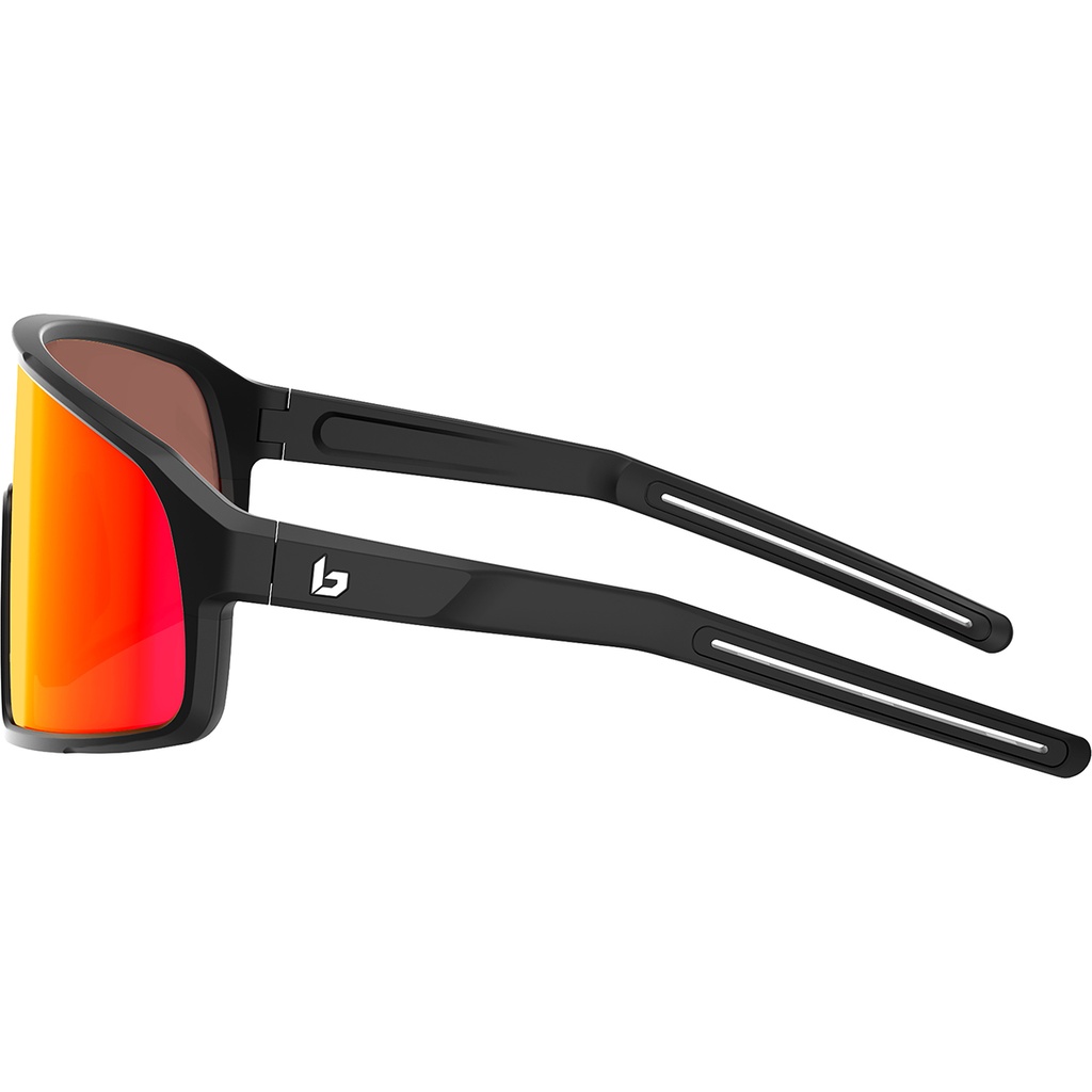 Bollé aurinkolasit STRIVER SHIELD Black Matte - Sunrise