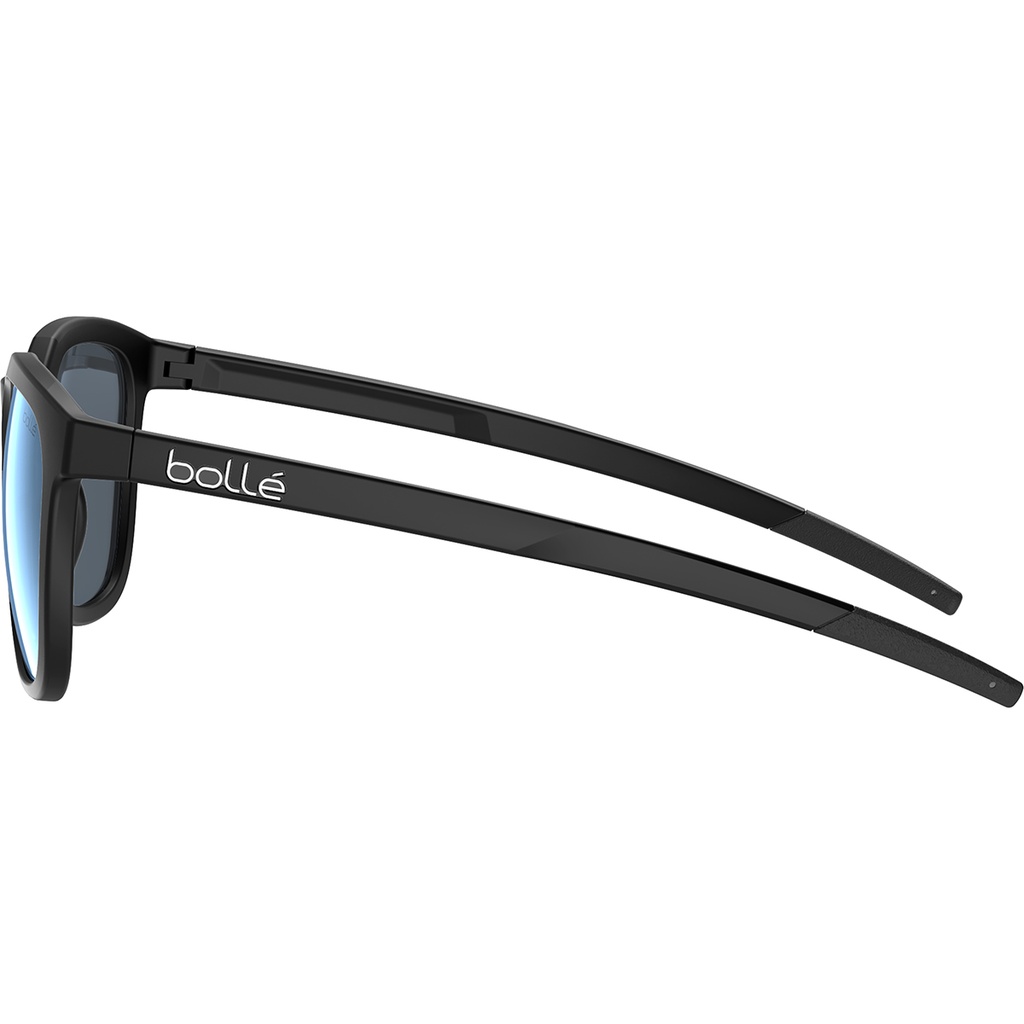 Bollé aurinkolasit TALENT 2.0 Black Matte - Sky Blue Polarized