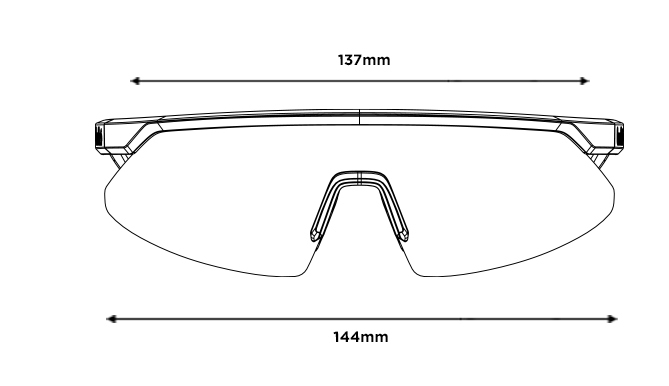 Bollé aurinkolasit Micro Edge titanium mat volt ultraviolet