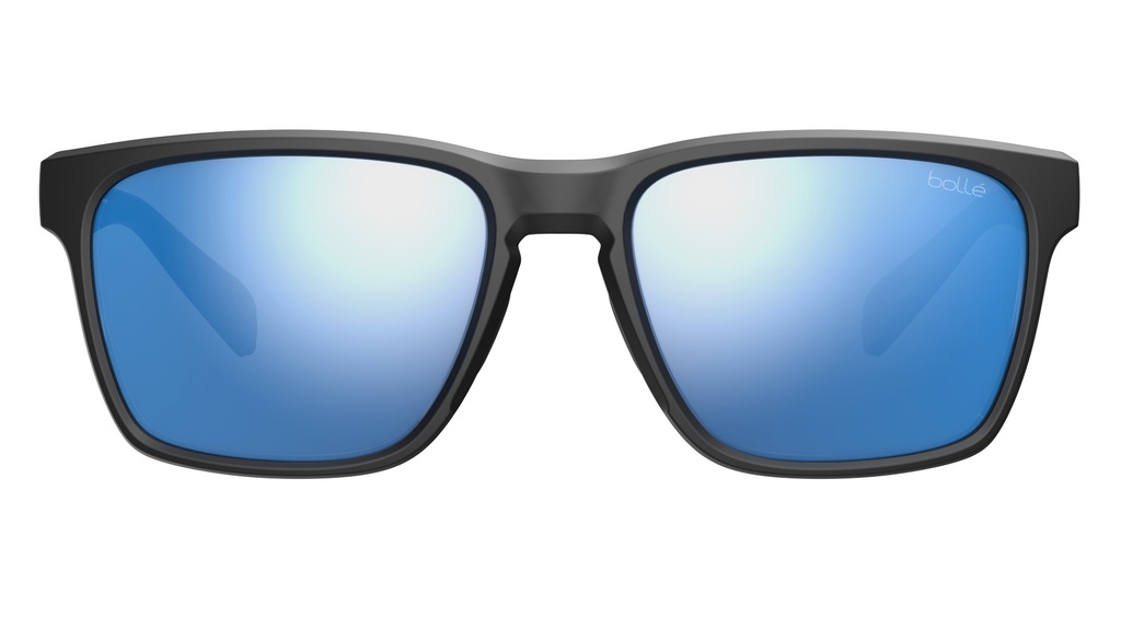 Bollé aurinkolasit REVERENCE Black Matte - Sky Blue Polarized