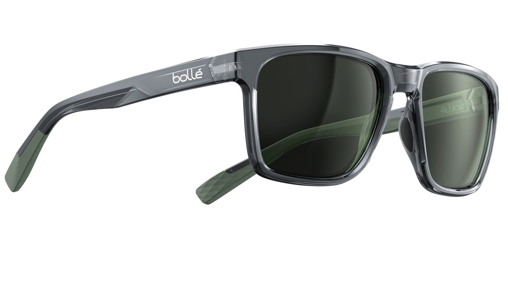 Bollé aurinkolasit REVERENCE Dark Grey Crystal - Axis Polarized