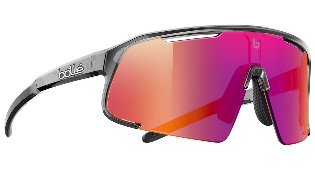 Bollé aurinkolasit SPEEDCHASER Dark Grey Crystal - Phantom Clear Lava Photochromic