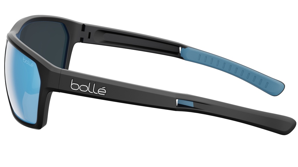 Bollé aurinkolasit TERRUS Black Matte - Sky Blue Polarized