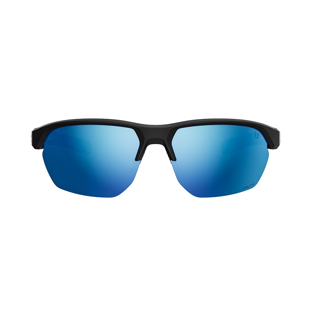 Bollé aurinkolasit VICTUS Black Matte Blue - Volt+ Offshore Blue Polarized