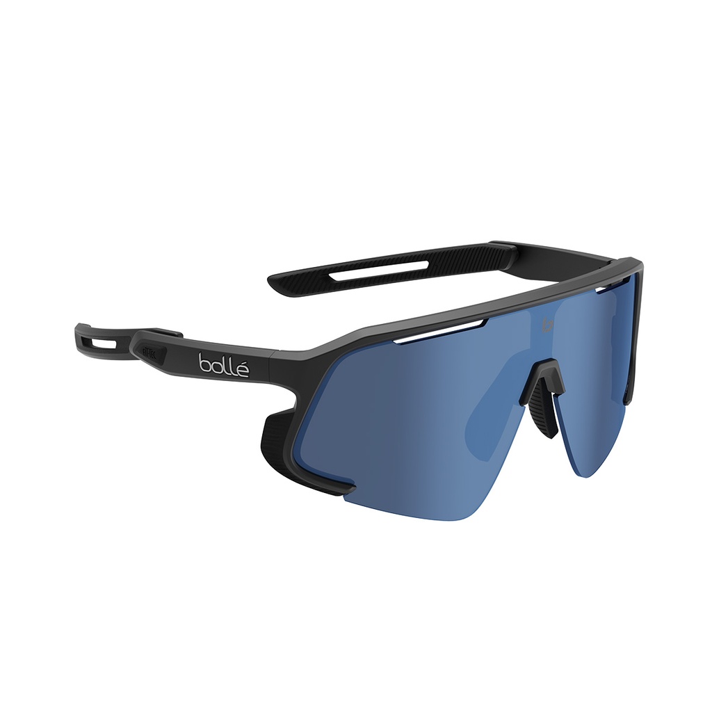 Bollé aurinkolasit WINDCHASER Black Matte - Volt+ Offshore Polarized