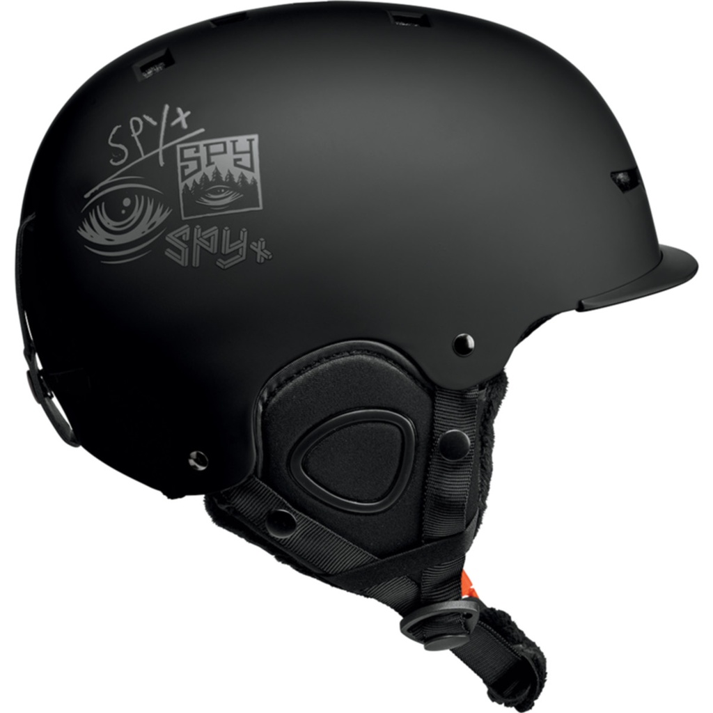 [3100000000217] Spy laskettelukypärä Galactic Mips (54-56cm, Musta)
