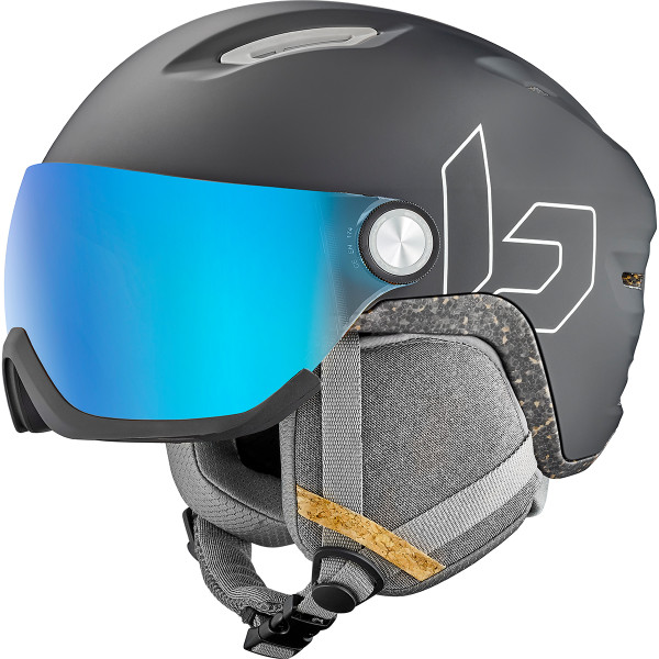[BH009001] V-Atmos photochromic visor (Musta, S 52-55cm)