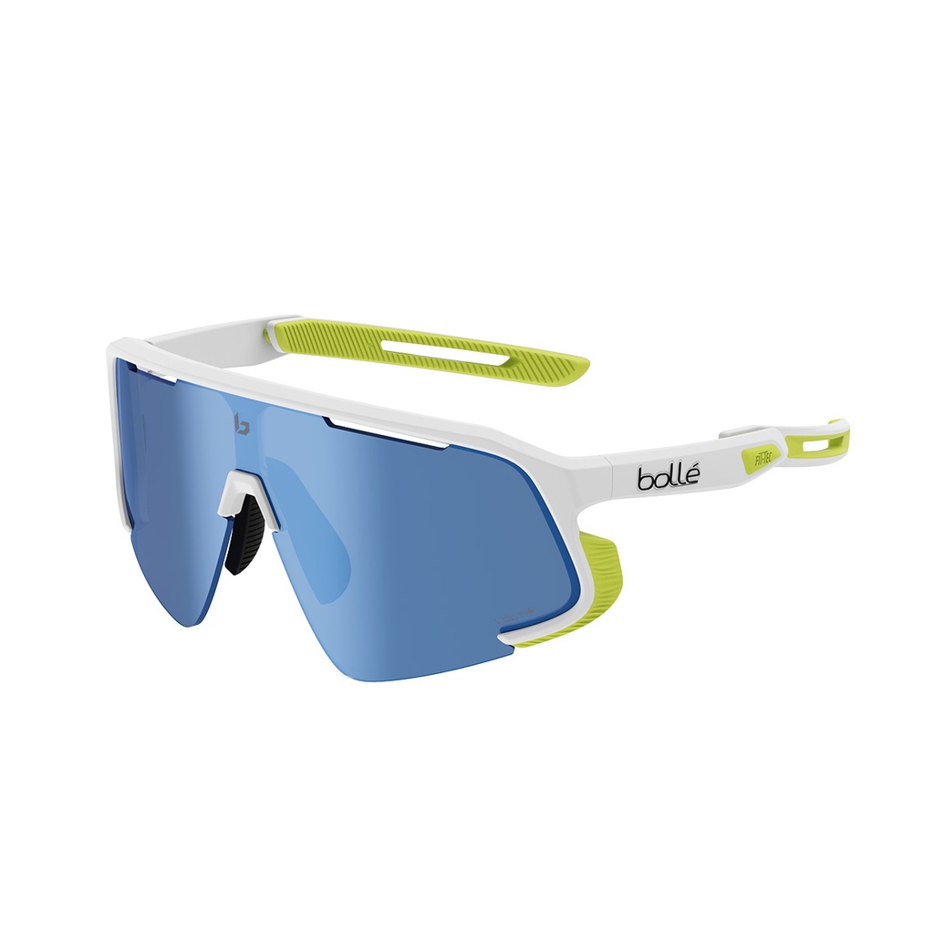 [BS050002] Bollé aurinkolasit Windchaser mat white acid volt+ offshore pola