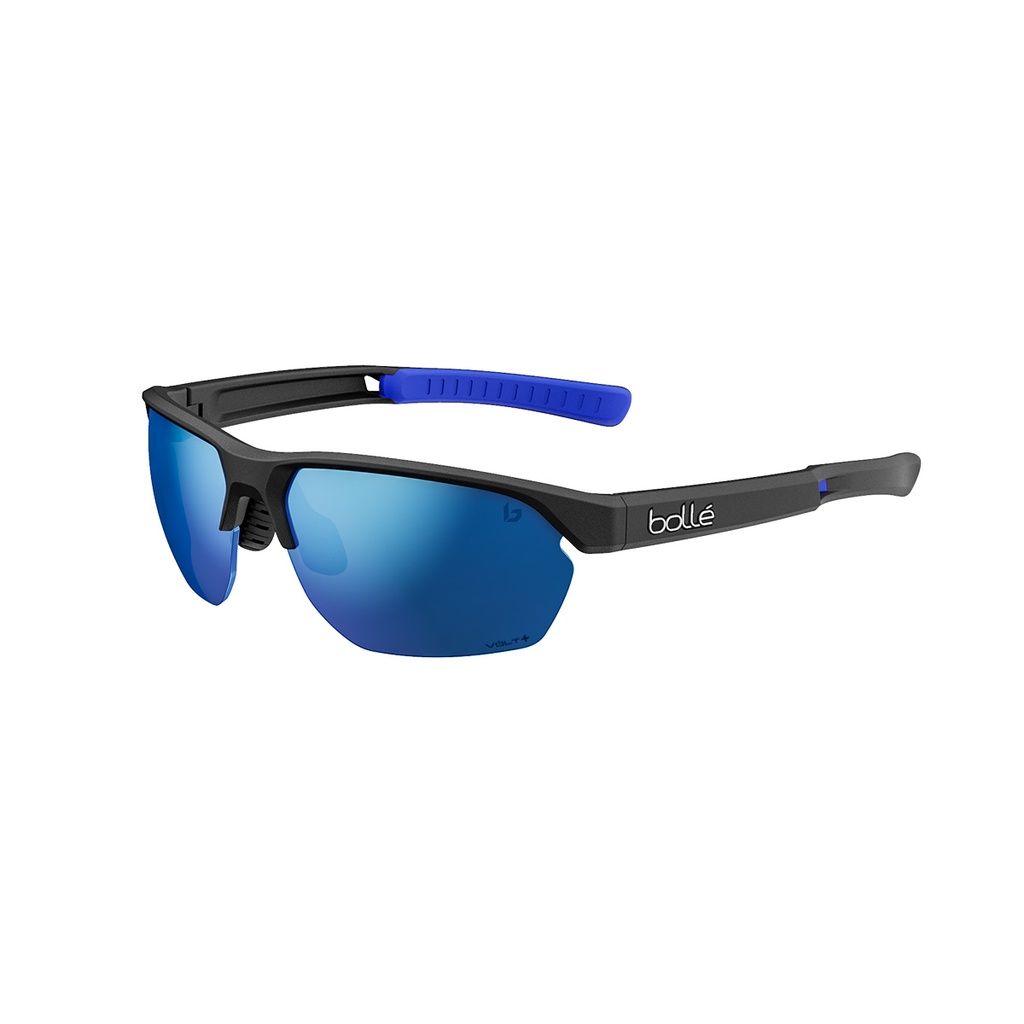 [BS065004] Bollé aurinkolasit VICTUS Black Matte Blue - Volt+ Offshore Blue Polarized