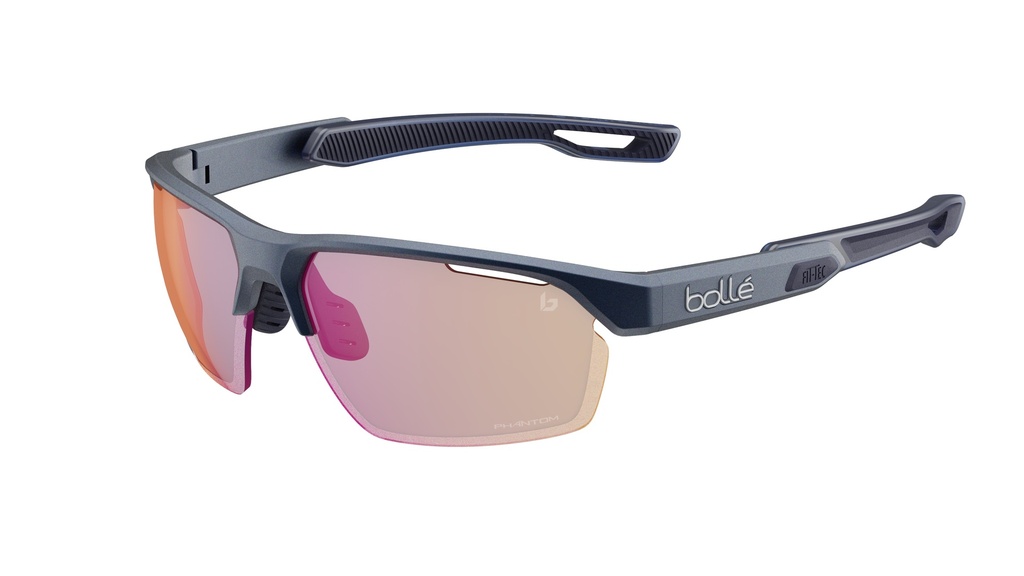 [BS058001] Bollé aurinkolasit VICTUS PRO Steel Blue Metallic - Phantom Clear Lava Photochromic