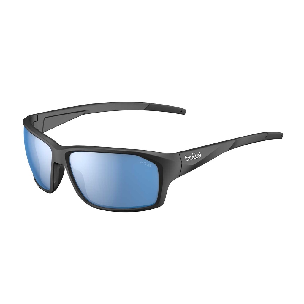 [BS136009] Bollé aurinkolasit FENIX Black Matte - Sky Blue Polarized