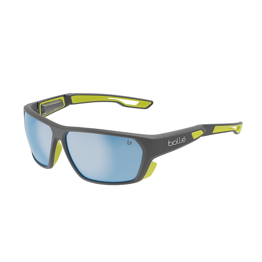 [BS034003] Bollé aurinkolasit Airfin grey mat acid sky blue pol