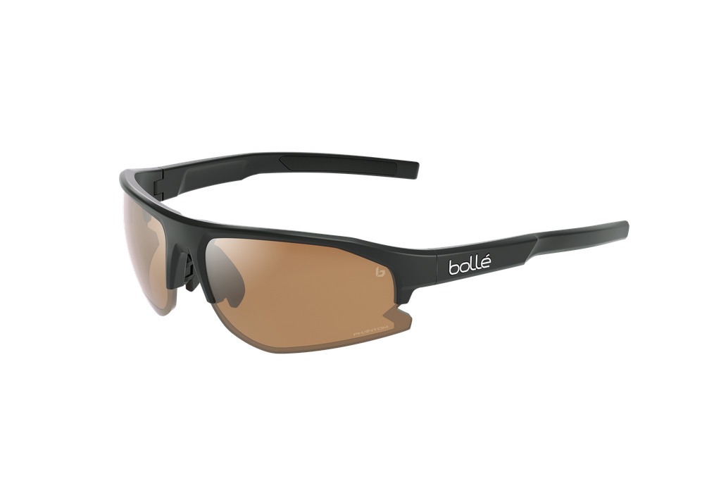 [BS003009] *Bollé aurinkolasit BOLT 2.0 black mat phantom brown gun photo voltic