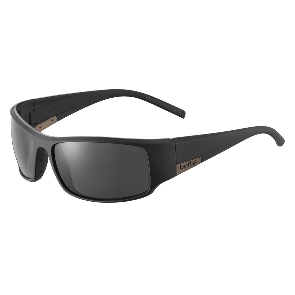 [12573] Bollé aurinkolasit KING mat black hd pol tns