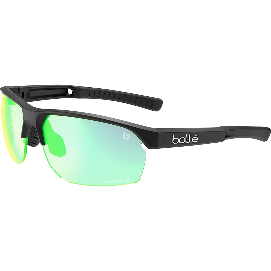 [BS101006] Bollé aurinkolasit VICTUS S Black Matte - Phantom Clear Green Photochromic