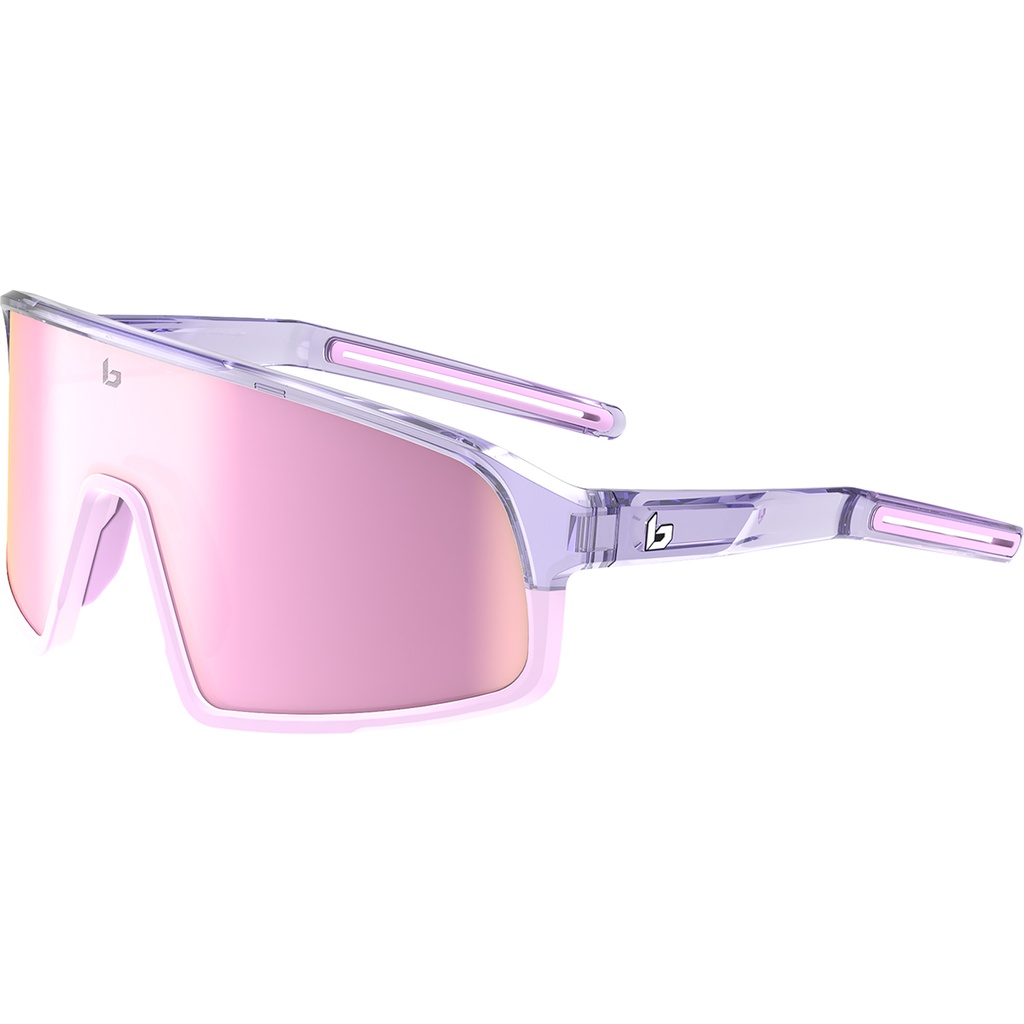 [BS165003] Bollé aurinkolasit STRIVER SHIELD Astro Purple Crystal Pink - Brown Pink